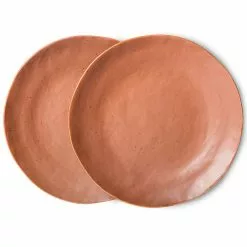 HKliving Bold & Basic Ceramics: Side Plate (Set Of 2)