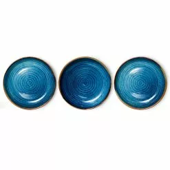 HKliving Chef Ceramics - Deep Plate, Medium -Hallway Salg hkliving tallerken hkliving chef ceramics dinner plate 63ac0ea5d9e7b rustic blue 7660152 scaled