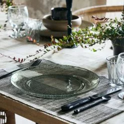 House Doctor Plate - Rain -Hallway Salg house doctor tallerken house doctor plate rain rain green large 9929864 scaled