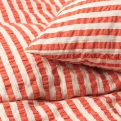 Juna Bæk&Bølge Lines Bedding Set -Hallway Salg juna sengesaet baek boelge lines sengesaet chili birk 92564