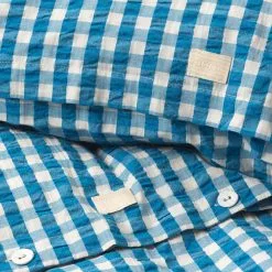 Juna Bæk&Bølge Linens -Hallway Salg juna sengesaet baek boelge sengesaet blaa birk 4359450