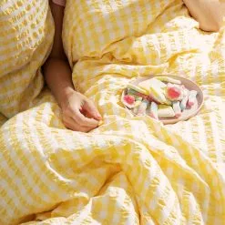 Juna Bæk&Bølge Linens -Hallway Salg juna sengesaet baek boelge sengesaet moerk blaa hvid 6356901 scaled