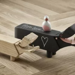 Kay Bojesen Hippo -Hallway Salg kay bojesen figur flodhest flodhest sortmalet 2696367.png