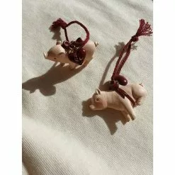 Konges Sløjd 2-pack Marzipanpig Christmas Decorations -Hallway Salg konges sloejd boern 2 pak marcipangrise julepynt marzipan 9760396