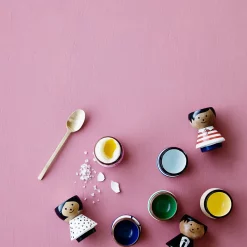 Lucie Kaas Bordfolk Egg Holder | Girl -Hallway Salg lucie kaas figur bordfolk girl egg cup andrea 6066159 scaled