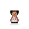 Lucie Kaas Bordfolk Egg Holder | Girl -Hallway Salg lucie kaas figur bordfolk girl egg cup lulu 3033053