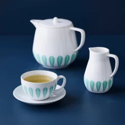 Lucie Kaas Lotus Creamers -Hallway Salg lucie kaas kande creamers lotus grey pattern 1031251 scaled