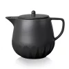 Lucie Kaas Lotus Tea Pot | Black -Hallway Salg lucie kaas kande lotus tea pot black black 4293227