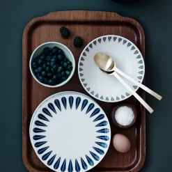 Lucie Kaas Lotus Deep Plate -Hallway Salg lucie kaas tallerken deep plates lucie kaas dark blue pattern 2957516 scaled