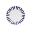 Lucie Kaas Lotus Lunch Plate -Hallway Salg lucie kaas tallerken lotus lunch plate dark blue pattern 6852345
