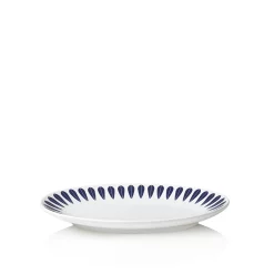 Lucie Kaas Lotus Serving Platters -Hallway Salg lucie kaas tallerken serving platters lotus dark blue pattern small 4509643