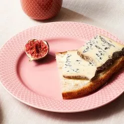 Lyngby Porcelain Rhombe Plate Ø21 Cm -Hallway Salg lyngby porcelain tallerken rhombe tallerken oe21 cm rosa 801320.png