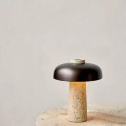 Menu Reverse Table Lamp 22 Menu Reverse Table Lamp -Hallway Salg menu bordlampe reverse table lamp travertine bronzed brass 1546339 scaled