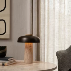 Menu Reverse Table Lamp 18 Menu Reverse Table Lamp -Hallway Salg menu bordlampe reverse table lamp travertine bronzed brass 6162991 scaled