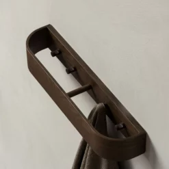 Menu Epoch Rack -Hallway Salg menu hylde epoch shelf 617cfd884b56d 79 dark stained oak black 2139795 scaled