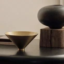 Menu Taper Bowl -Hallway Salg menu skaal taper bowl gold metal 4342334.png scaled