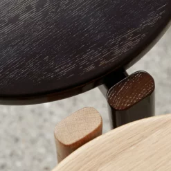 Menu Passage Stool -Hallway Salg menu skammel passage stool dark lacquered oak 5996651 scaled