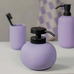 Mette Ditmer LOTUS Dispenser Low -Hallway Salg mette ditmer saebeholder mette ditmer lotus dispenser light lilac 8540460