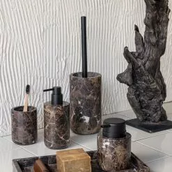 Mette Ditmer MARBLE Toilet Brush -Hallway Salg mette ditmer toiletboerste mette ditmer marble toilet brush brown 8456246 scaled