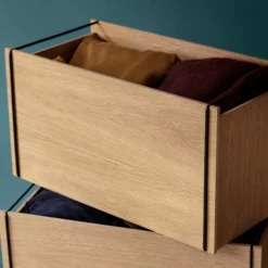 Moebe Storage Box -Hallway Salg moebe kasser storage box egetrae hvid 9738038