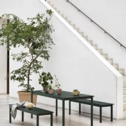 Muuto Linear Steel Bench -Hallway Salg muuto baenk muuto linear steel bench burnt orange 1786760 scaled