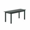 Muuto Linear Steel Bench 2 Muuto Linear Steel Bench -Hallway Salg muuto baenk muuto linear steel bench dark green 7286072 scaled