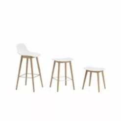Muuto Fiber Bar Stool - Wood Base -Hallway Salg muuto skammel fiber side chair swivel base wo return silk laeder sort sort 7188091.png scaled
