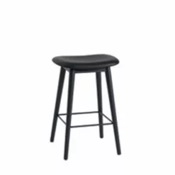 Muuto Fiber Bar Stool - Wood Base