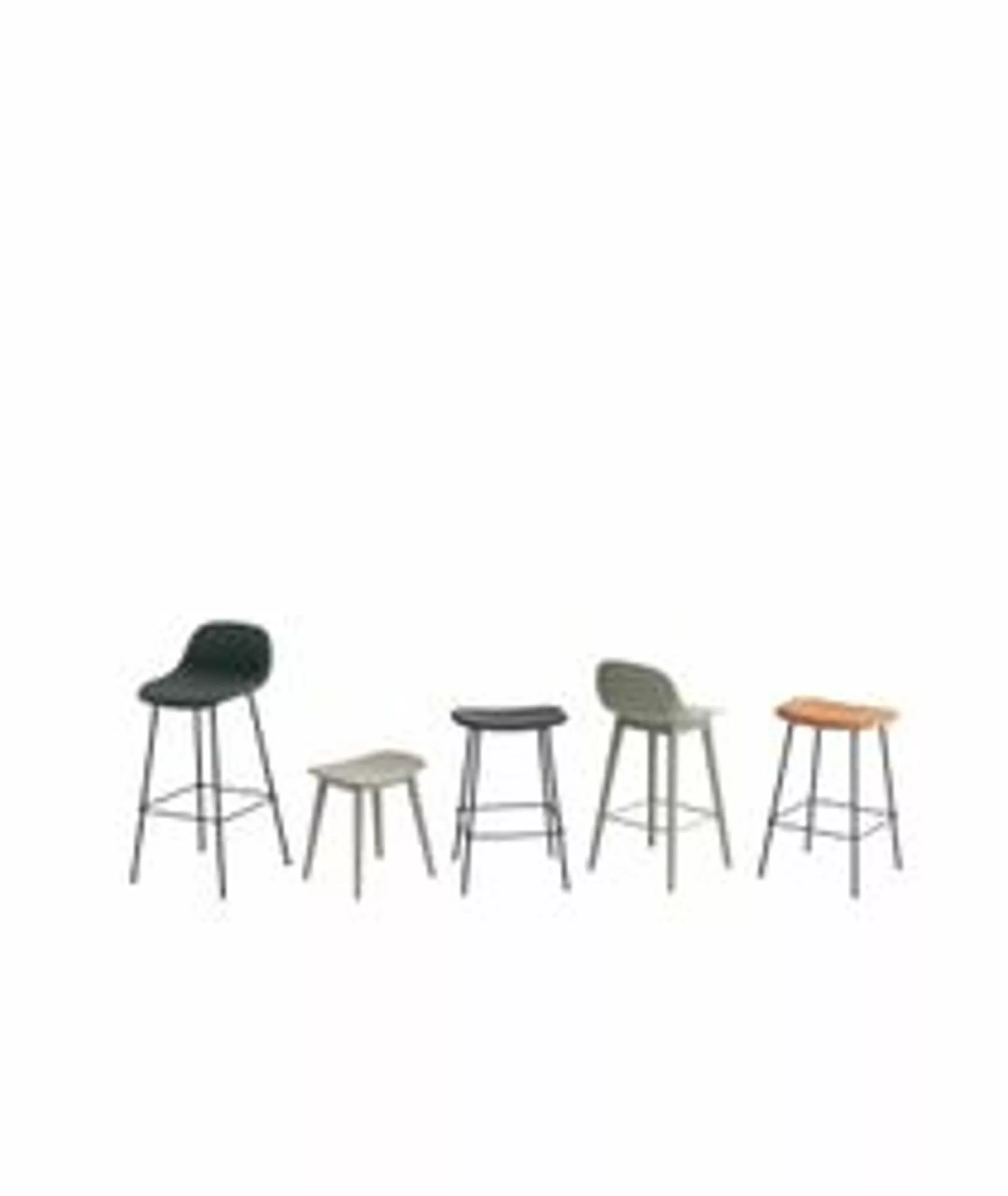 Muuto Fiber Stool - Tube Base 4 Muuto Fiber Stool - Tube Base - Billede 2