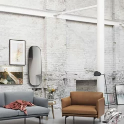 Muuto Framed Mirror -Hallway Salg muuto spejl framed mirror small taupe clear 6268482 scaled