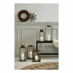 Nordal ANTIQUE Lantern W/flat Top -Hallway Salg nordal lanterne antique lantern w flat top gold 1614730 scaled