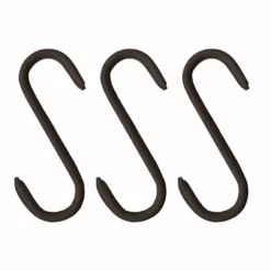 Nordic Function Upgrade S-hooks -Hallway Salg nordic function knager upgrade s hooks sort laeder 3 stk 6840361