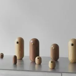 Normann Copenhagen Little Bird 10 Cm -Hallway Salg normann copenhagen figur little bird 10 cm walnut 4107935 scaled
