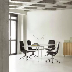 Normann Copenhagen Off Chair Low -Hallway Salg normann copenhagen kontorstol off chair low ultra leather black aluminium 4501194 scaled