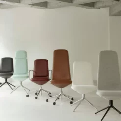 Normann Copenhagen Off Chair Swivel -Hallway Salg normann copenhagen kontorstol off chair swivel ultra leather aluminium 1042326 scaled