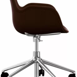 Normann Copenhagen Form Armchair - Swivel 5W Gaslift Full Upholstery -Hallway Salg normann copenhagen laenestol form amrchair swivel 5w gaslift full upholstery stel aluminium stoftype city velvet vol 2 21 3101603 scaled