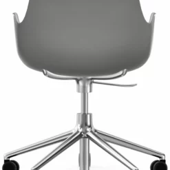 Normann Copenhagen Form Armchair - Swivel 5W Gaslift -Hallway Salg normann copenhagen laenestol form armchair swivel 5w gaslift stel aluminium saede graa 3336664 scaled