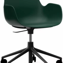 Normann Copenhagen Form Armchair - Swivel 5W Gaslift -Hallway Salg normann copenhagen laenestol form armchair swivel 5w gaslift stel sort aluminium saede groen 1357448 scaled