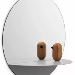 Normann Copenhagen Horizon Mirror -Hallway Salg normann copenhagen spejl horizon mirror grey round 2489806 scaled
