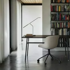 Normann Copenhagen Hyg Chair Swivel 4W -Hallway Salg normann copenhagen stol form chair swivel 4w 60d5a9b72bace olive sort aluminium 3162220