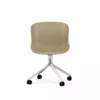 Normann Copenhagen Hyg Chair Swivel 4W -Hallway Salg normann copenhagen stol form chair swivel 4w 60d5a9b72bace sand aluminium 7381196