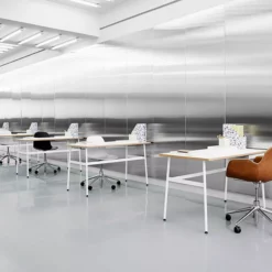 Normann Copenhagen Form Chair - Swivel 5W Gaslift -Hallway Salg normann copenhagen stol form chair swivel 5w gaslift stel sort aluminium saede graa 4917364