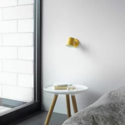 Normann Copenhagen Rise Wall Lamp - Hardwired -Hallway Salg normann copenhagen vaeglampe rise wall lamp hardwired stainless steel 2349401 scaled