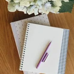 Notem NELA Notebook - Large -Hallway Salg notem notesbog notem nela notebook large blue and bordeaux 3028281 scaled