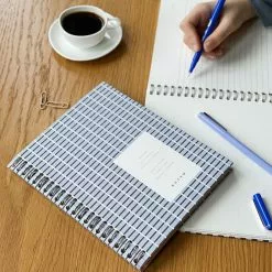 Notem NELA Notebook - Large -Hallway Salg notem notesbog notem nela notebook large blue and bordeaux 7822643 scaled