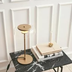 Nuura Blossi Table Lamp -Hallway Salg nuura lampe blossi wall ceiling 605205f861109 nordic gold clear 6431169 scaled