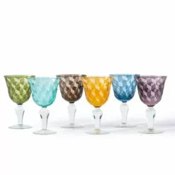 Pols Potten Block Wine Glasses -Hallway Salg pols potten vinglas block wine glasses green 9319239.png scaled