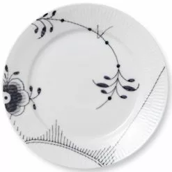 Royal Copenhagen Black Fluted Mega - Plates