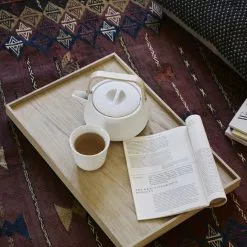 Skagerak Nomad Table Tray -Hallway Salg skagerak bakke nomad table tray oak steel 2499051 scaled