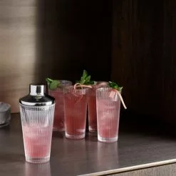 Stelton Pilastro Long Drinks Glass -Hallway Salg stelton glas stelton pilastro lange drinksglas klar 0 3 l 4 stk 8651990 scaled